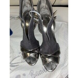 guess shoes women heels  Spikes Silver Size 8.5